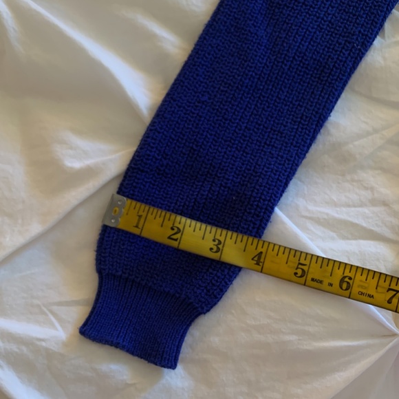 Claudie Pierlot Blue Sweatshirt with Detailed Back - Picture 10 of 11